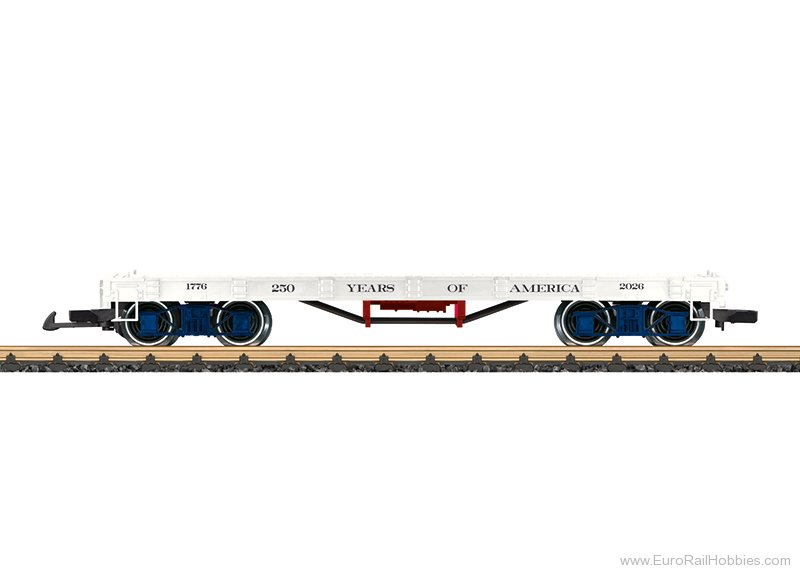 LGB 40598 LGB '250 Years of America 2026' 4 Axle Stake 