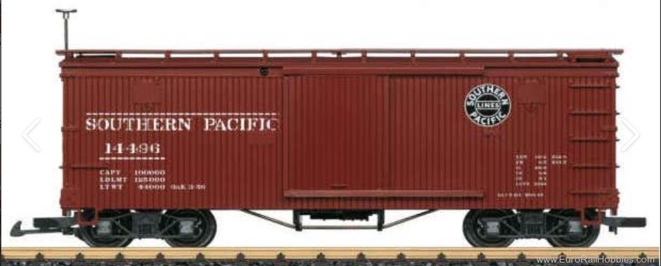 LGB 40941 Southern Pacific Boxcar - Plastic Wheels (Fac