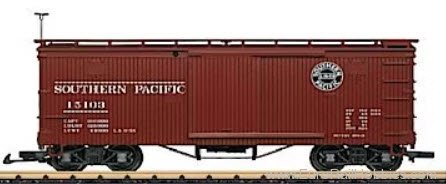 LGB 40942 Southern Pacific Boxcar - Plastic Wheels (Fac