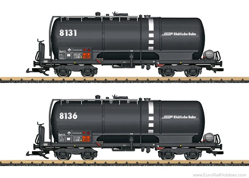 LGB 47835 LGB RhB 2 Piece Tank Car Set