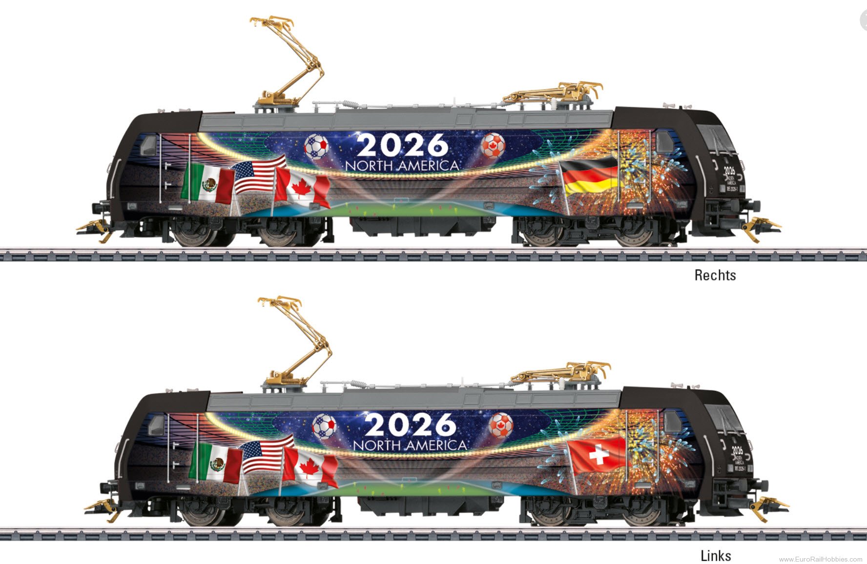 Marklin 36026 Marklin Class 185.2 Electric Locomotive North