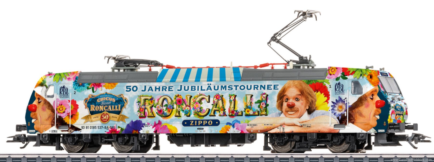 Marklin 36659 Marklin BR 185.0 'Roncalli Circus' Electric L