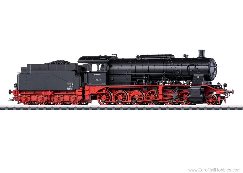 Marklin 38059 DB Class 59 Steam Locomotive (MFX+/DCC w/Soun