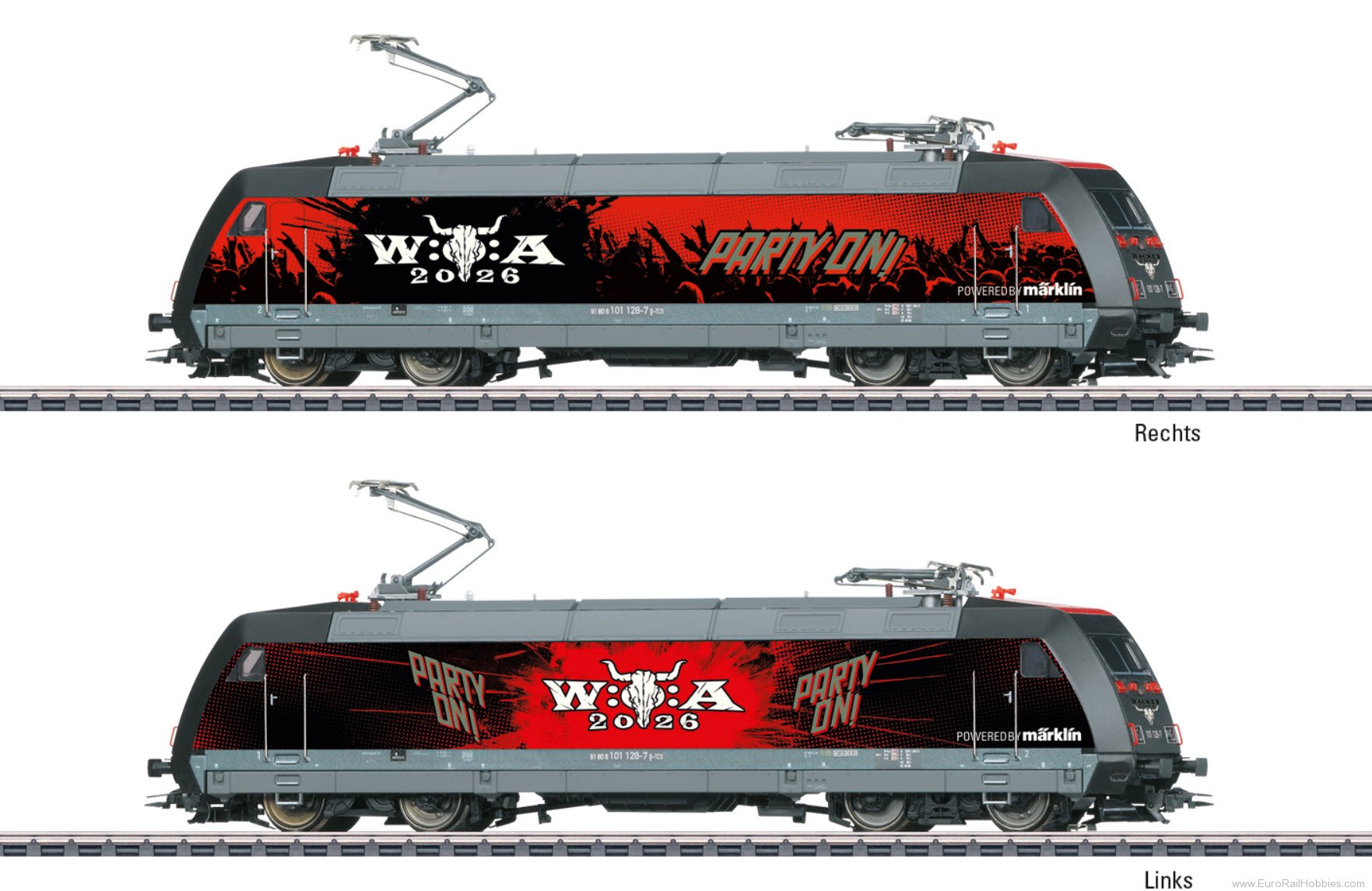 Marklin 39476 Marklin Class 101 W:O:AÂ® Electric Locomotive