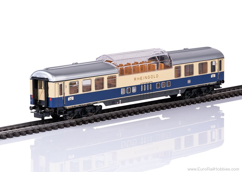 Marklin 40852 Marklin DB Rheingold Set, 4 Piece Coach Set (