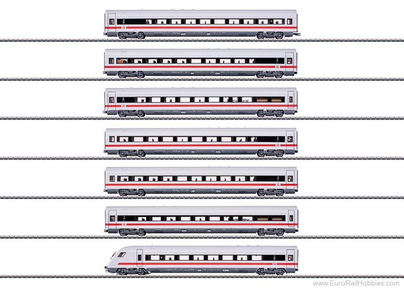 Marklin 42930 Marklin DB AG ICE Express Train 7 Piece Coach