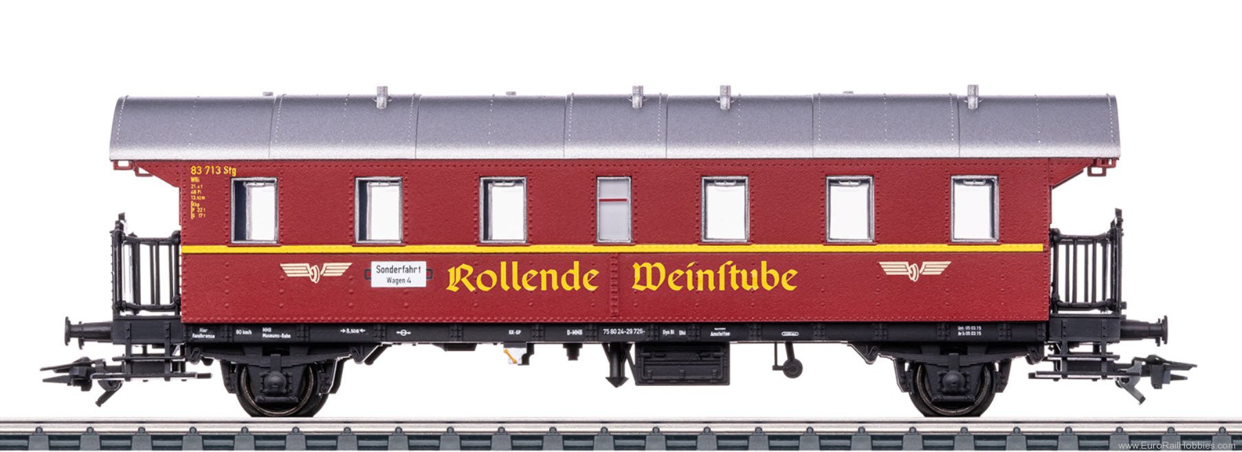 Marklin 43156 EUROTRAIN Special Edition - 2 Axle Passenger 