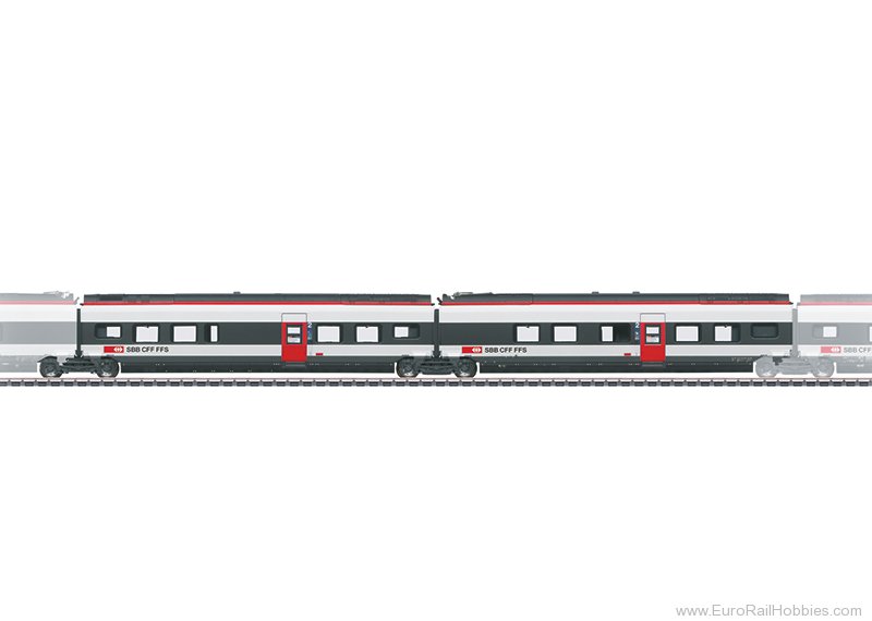 Marklin 43451 Marklin SBB Add-On Car Set 1 for the Class RA