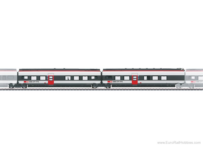 Marklin 43452 Marklin SBB Add-On Car Set 2 for the Class RA