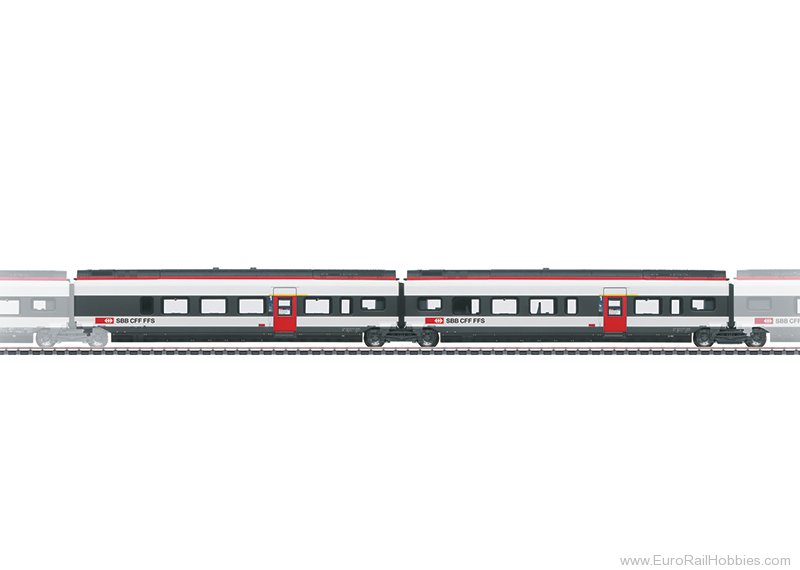 Marklin 43453 Marklin SBB Add-On Car Set 3 for the Class RA