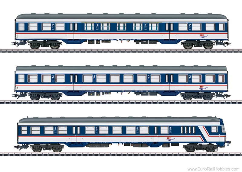 Marklin 43826 Marklin TRI 3 Piece Passenger Car Set