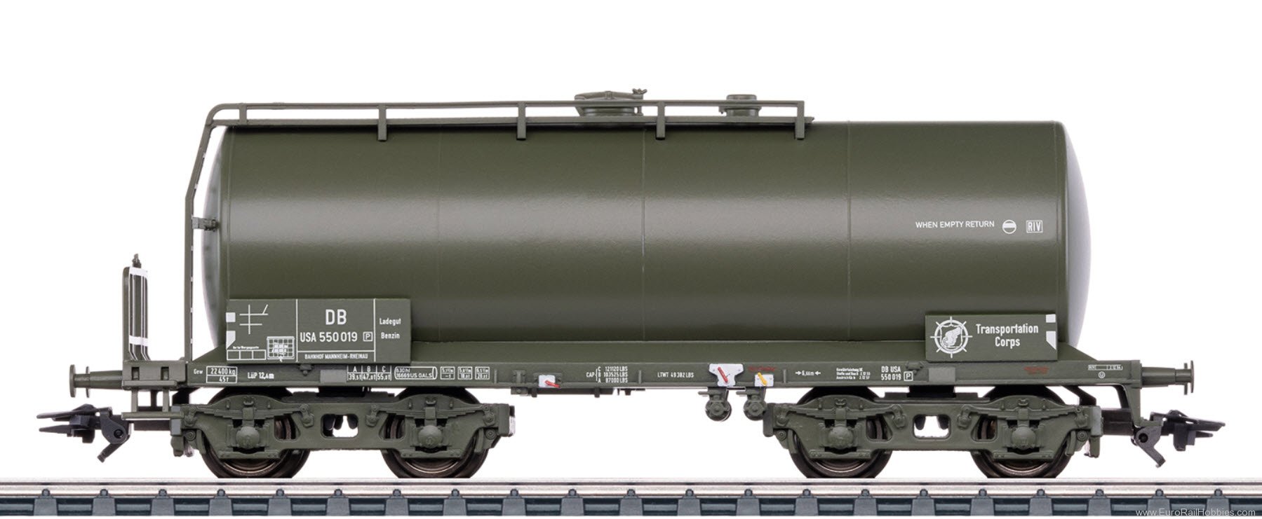 Marklin 46510 EUROTRAIN Special Edition - USTC Standard 4 A