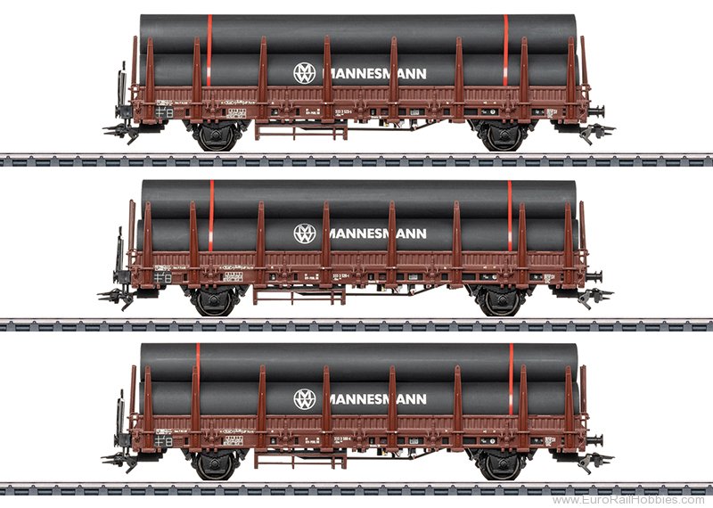Marklin 46563 Marklin DB Stake Car 3 Piece Set 1, (2/2026 M
