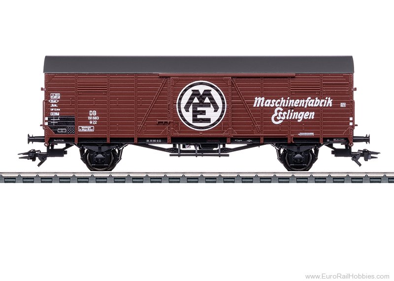 Marklin 46591 Marklin Factory Boxcar Part 1 (1/2026 MHI Exc