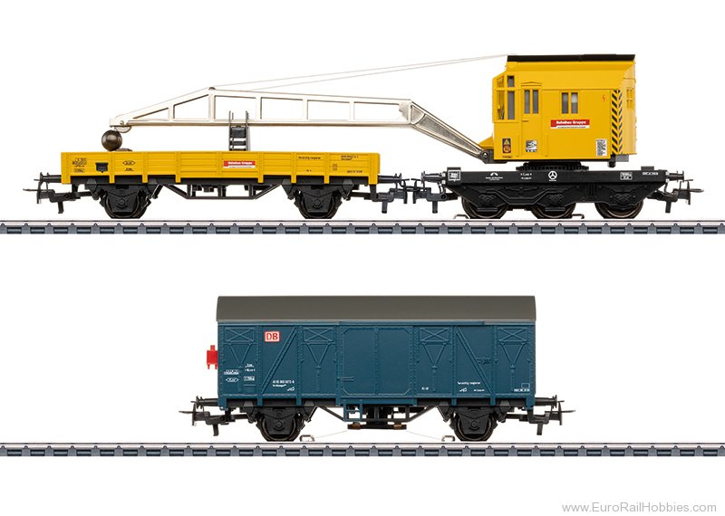 Marklin 46720 Marklin DB AG Crane Car Set, (1/2026 MHI Excl