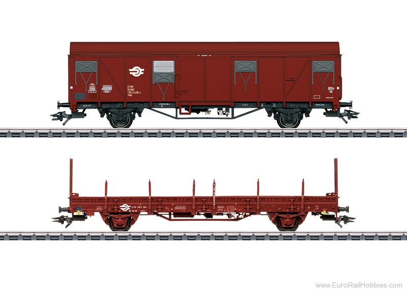 Marklin 47327 Marklin MAV 2 Piece Freight Car Set, (Insider