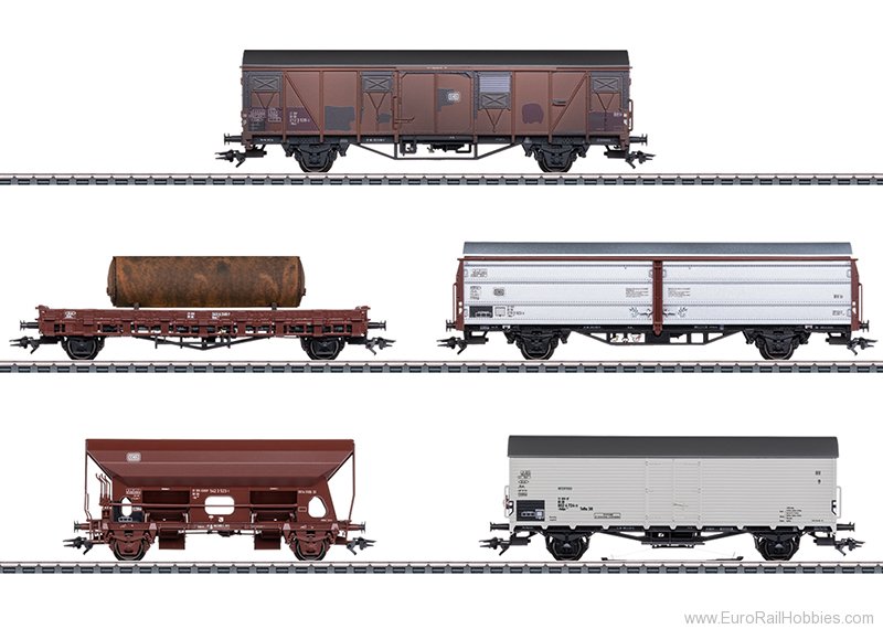 Marklin 47371 DB 5 Piece Freight Car Set for the Class 193 