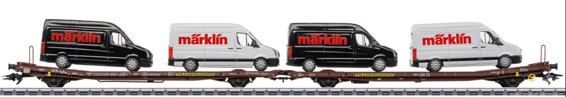 Marklin 47432 Marklin TranswaggonType Laads 800B Pair of Fl