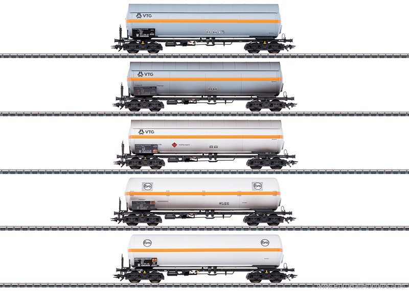 Marklin 48480 Marklin Gas VTG Tank Car Set (2/2025 MHI Excl