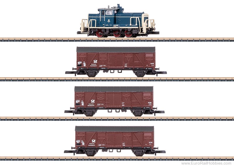 Marklin 81359 Marklin Deutsche Post BR 260 4 Piece Train Se