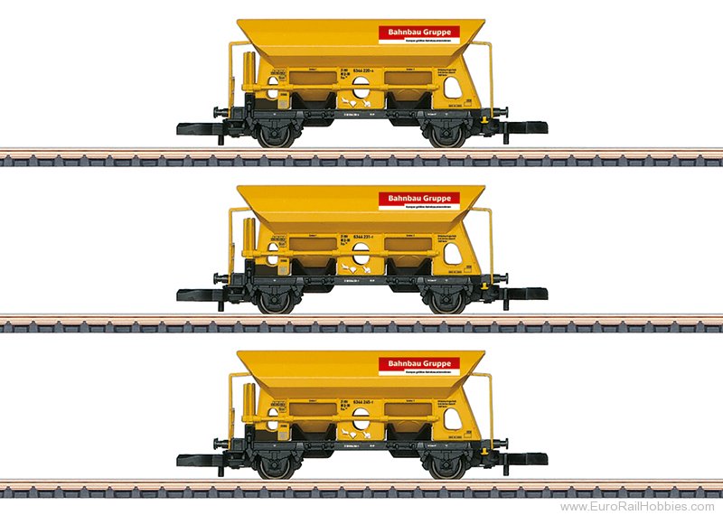 Marklin 82429 Marklin DB AG Track Construction 3 Piece Car 