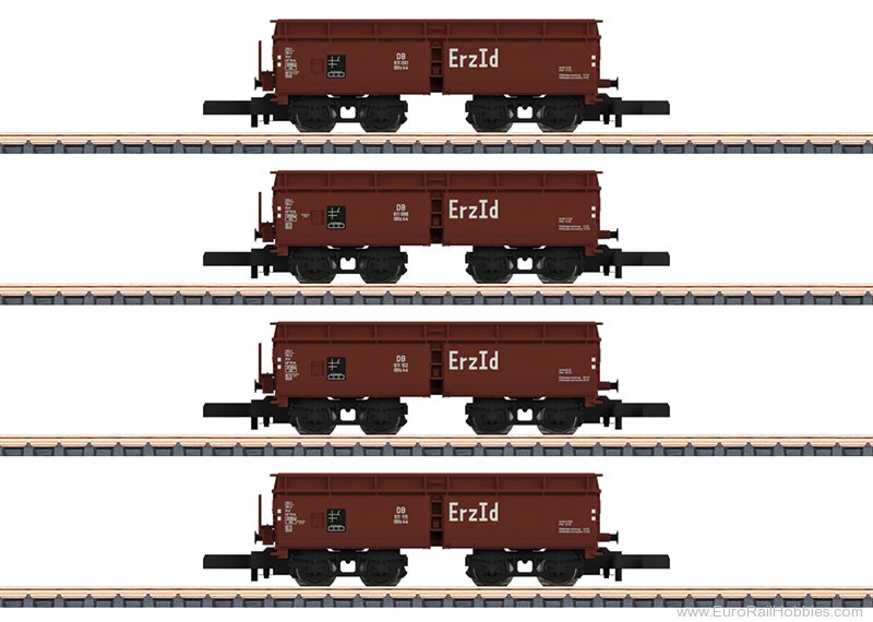 Marklin 82710 Marklin DB 4 Piece Hopper Car Set, (Complete 