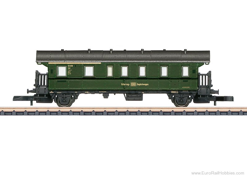 Marklin 87514 Marklin DB Pwghs Auxillary Baggage Car, (New 