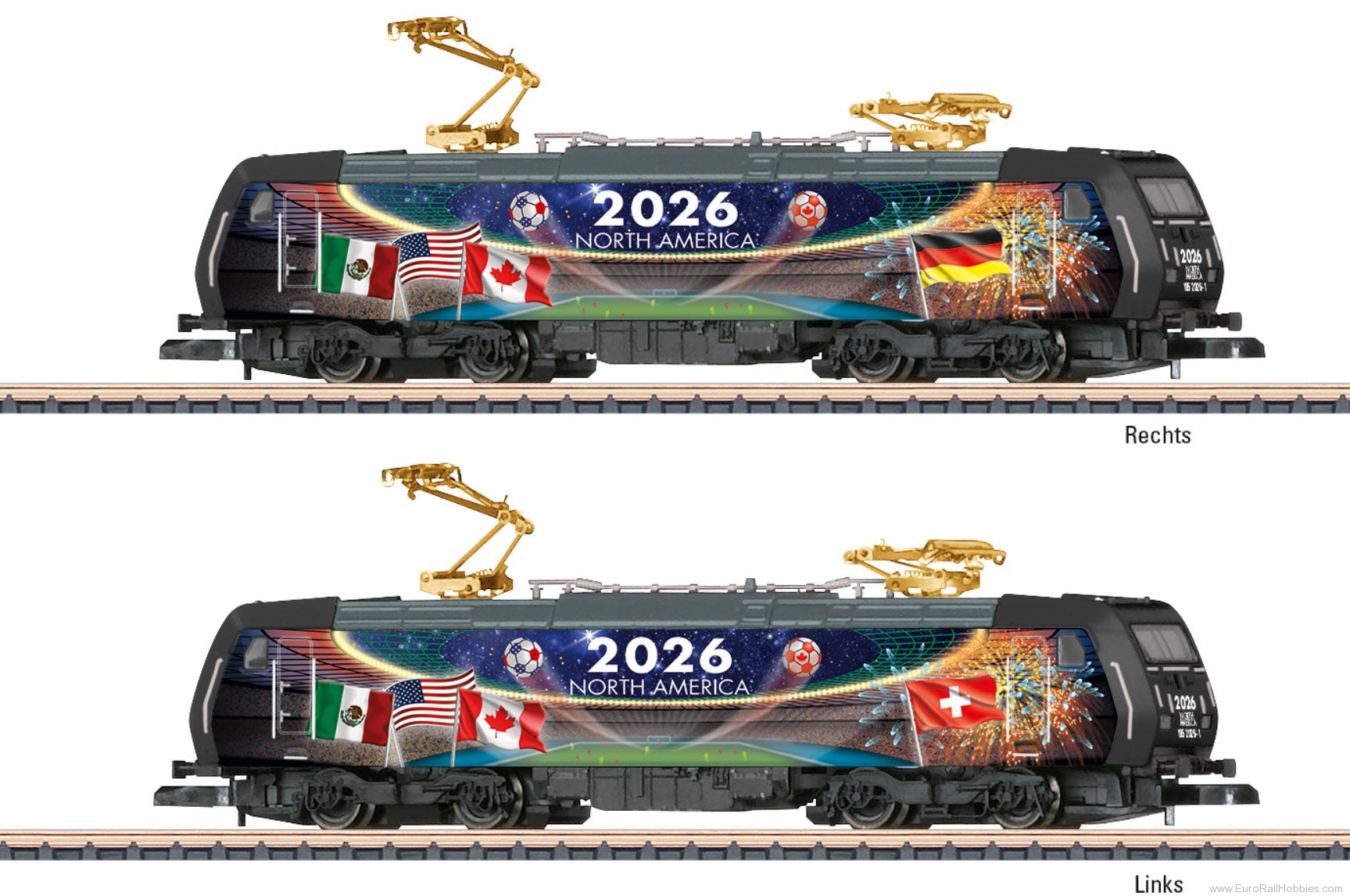Marklin 88489 Marklin Class 185.2 Electric Locomotive North