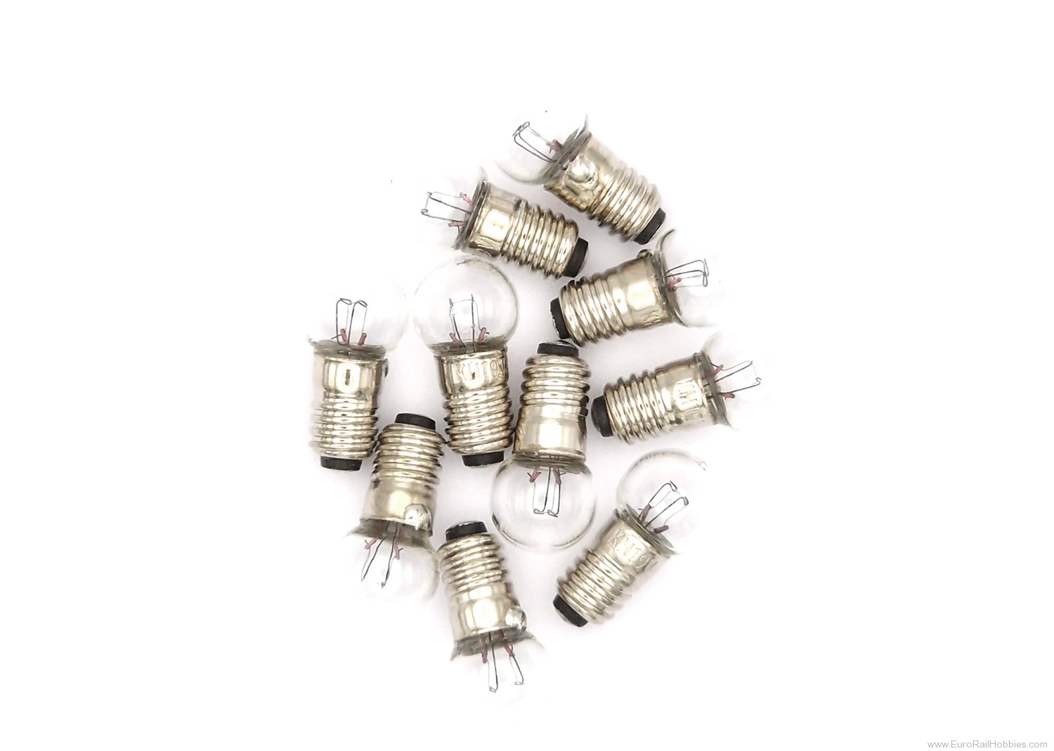 Marklin E600200 Light Screw Bulb Bright 19V E5.5 (10 pcs)