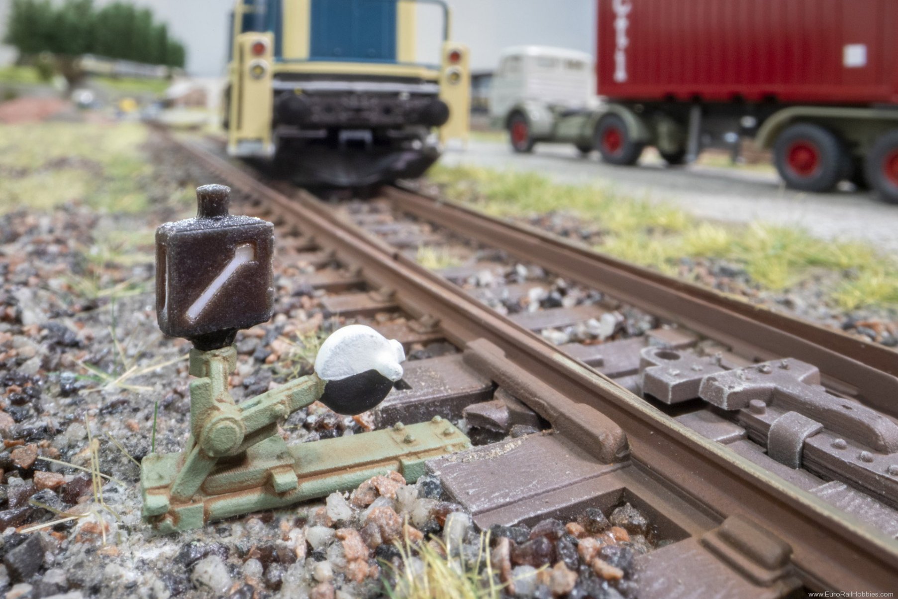 Noch 13611 Control lever with signal lantern, right