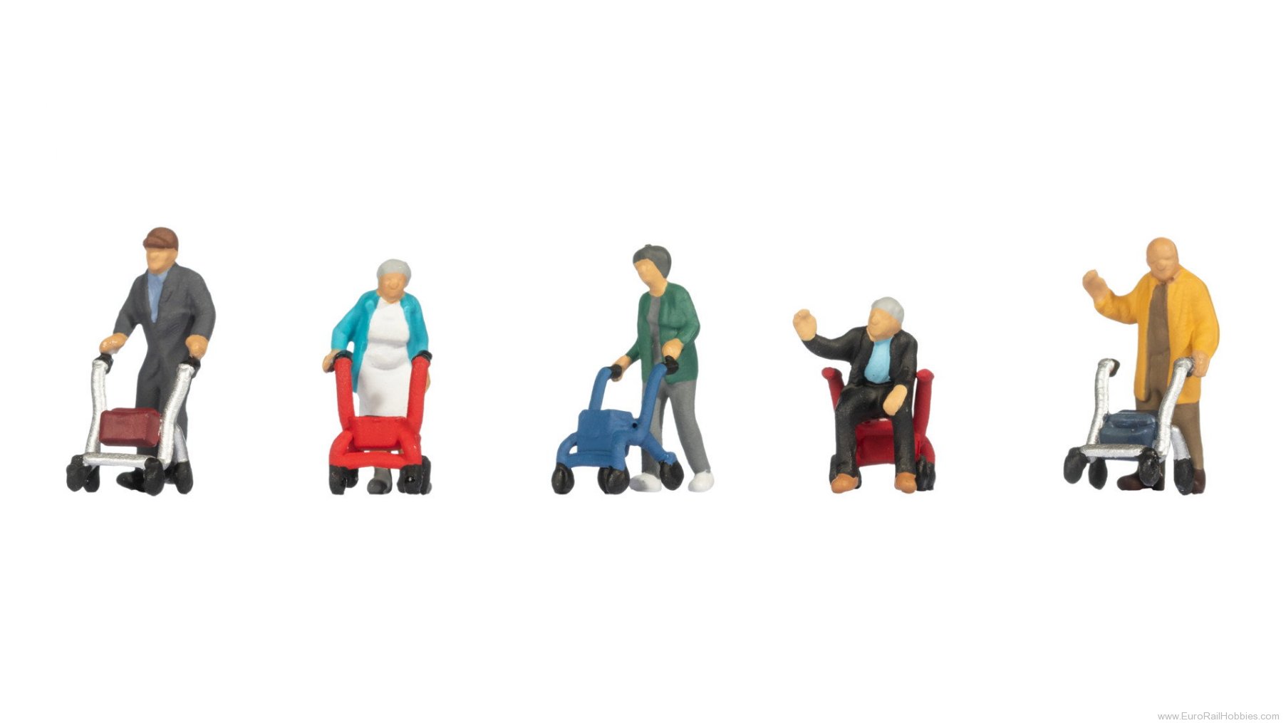 Noch 15549 Senior Citizens with Walking Frame