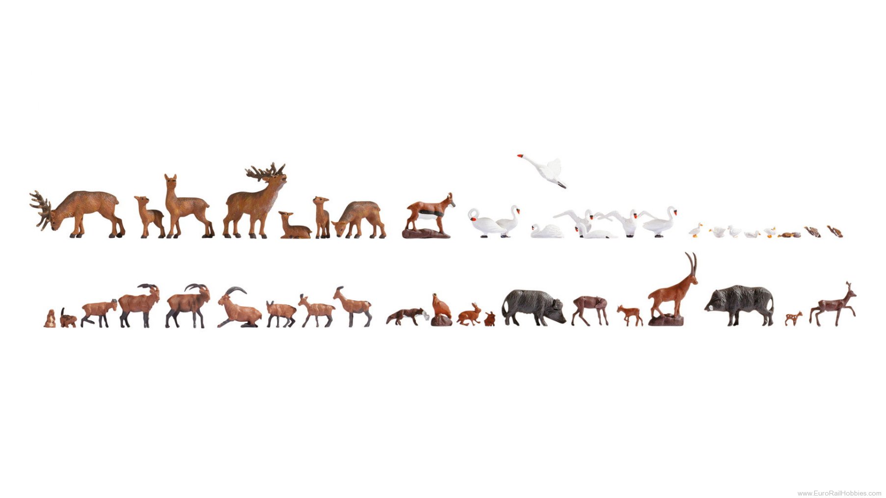 Noch 16053 Mega Economy Set 'Wild Animals'