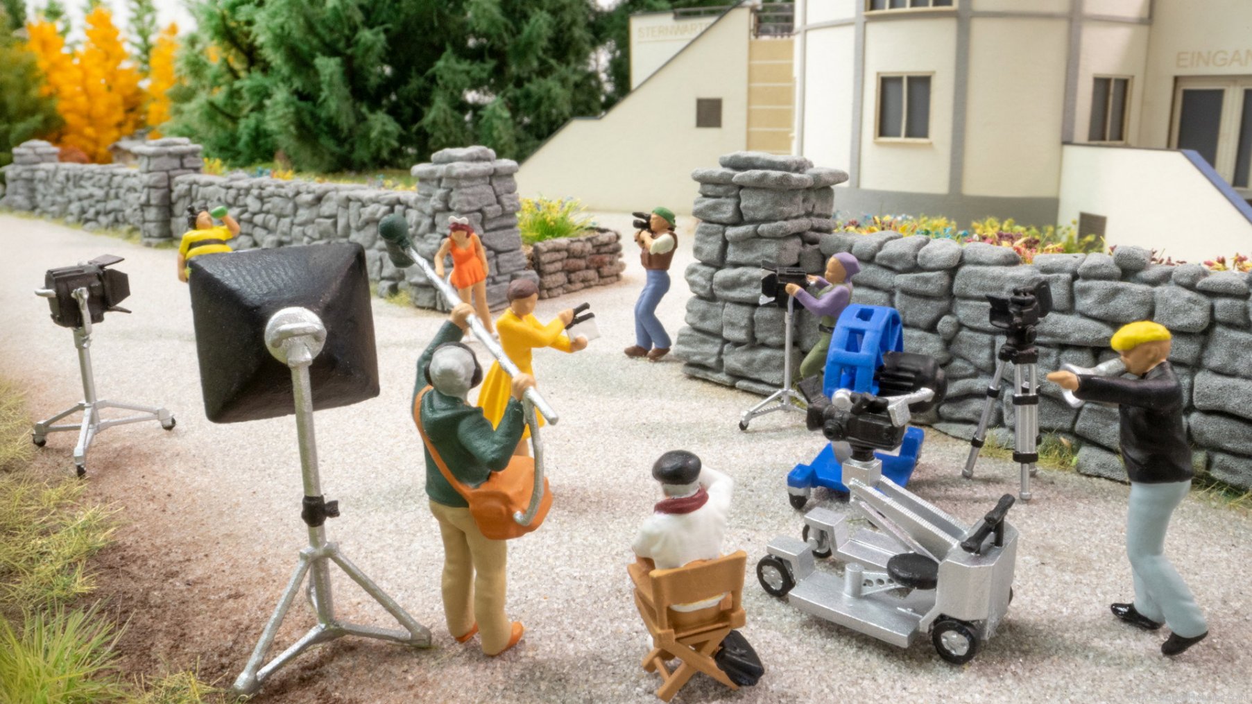 Noch 16293 Themed Figures Set 'Film Set'
