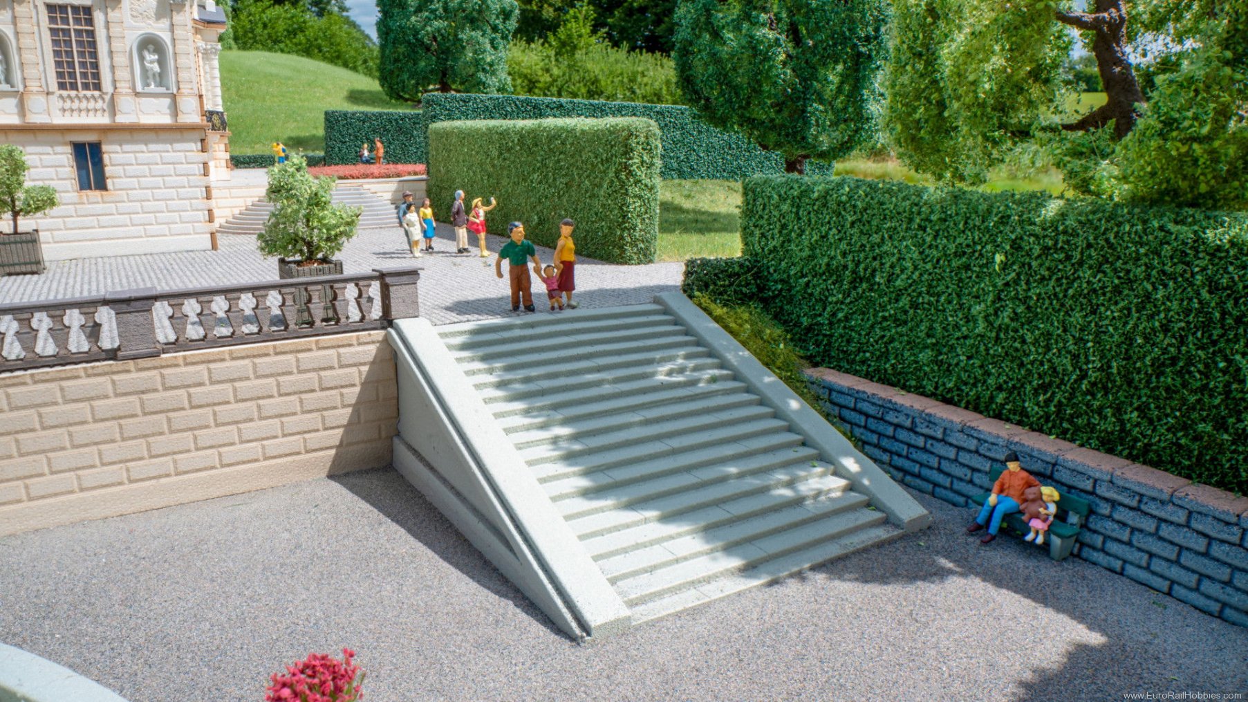 Noch 58316 Open-Air Staircase, straight