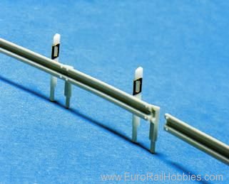 Noch 60511 Crash Barriers & Posts, 1 m Length, 60 Posts
