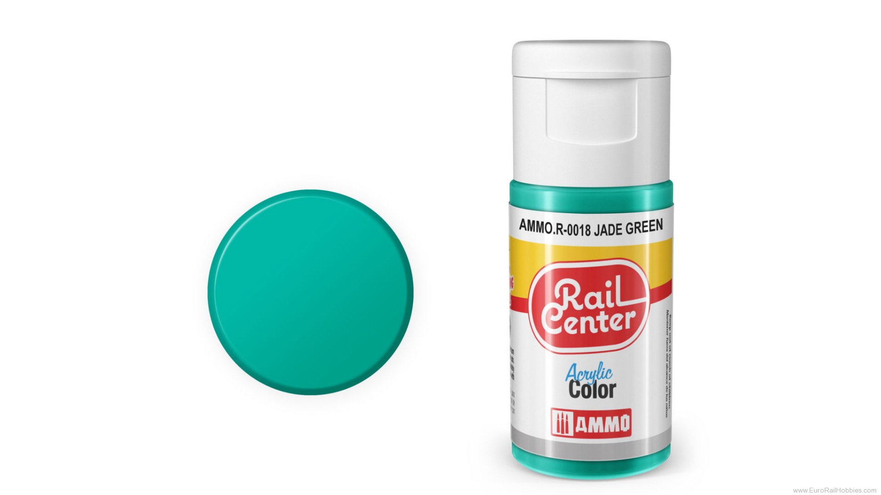 Noch AMMO.R-0018 RAIL CENTER Jade Green