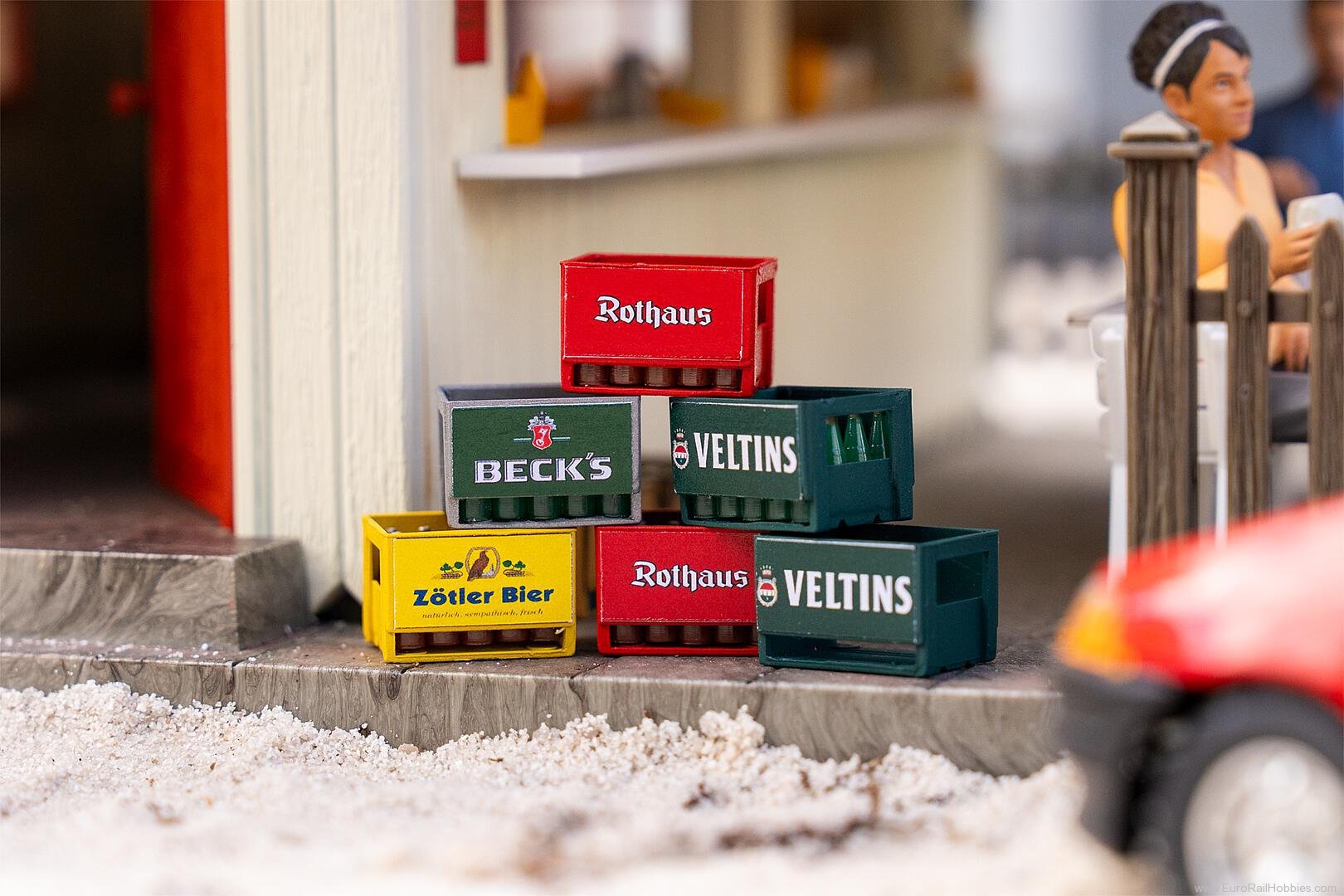 Pola 333229 20 Beer Crates with Bottles