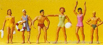 Preiser 10070 Bathers standing