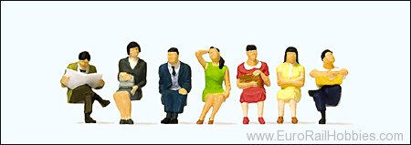 Preiser 10573 Seated Chinese Passenger figures