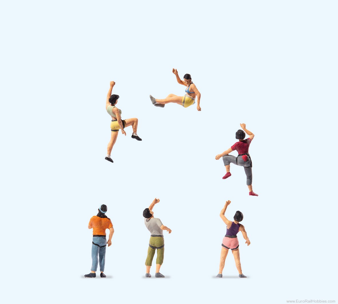 Preiser 10808 Preiser 'Asian sport climbers'