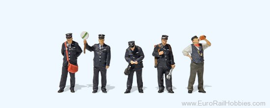 Preiser 10814 RhB Railway Personnel