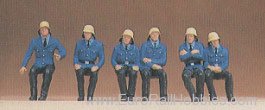 Preiser 14207 Seated firemen 