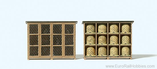 Preiser 17606 Rabbit hutch, shelter for beehives. Kit