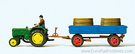 Preiser 17943 Ready-made model Farm tractor Lanz D 2416, tr