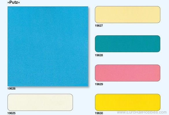 Preiser 19630 Plaster yellow 3 plates 95 x 95 mm (kit)