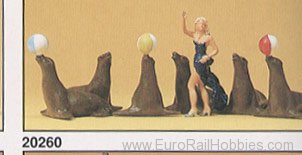 Preiser 20260 Sea-lion Tamers 