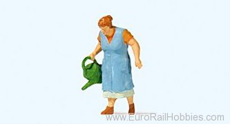 Preiser 28207 Grandma watering Flowers