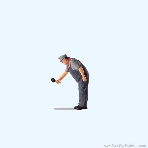 Preiser 28269 Preiser 'Railway workers check wheel bearings