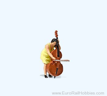 Preiser 28273 Musician with Double Bass