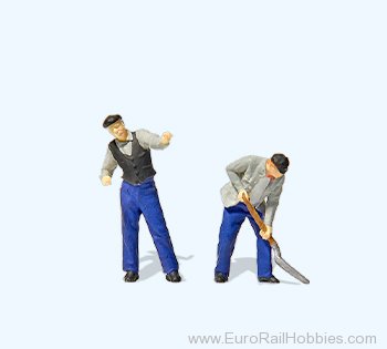 Preiser 28276 Engine Driver and Stoker RhB